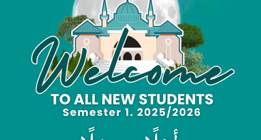 WELCOME NEW STUDENT SEM 1 25/26
