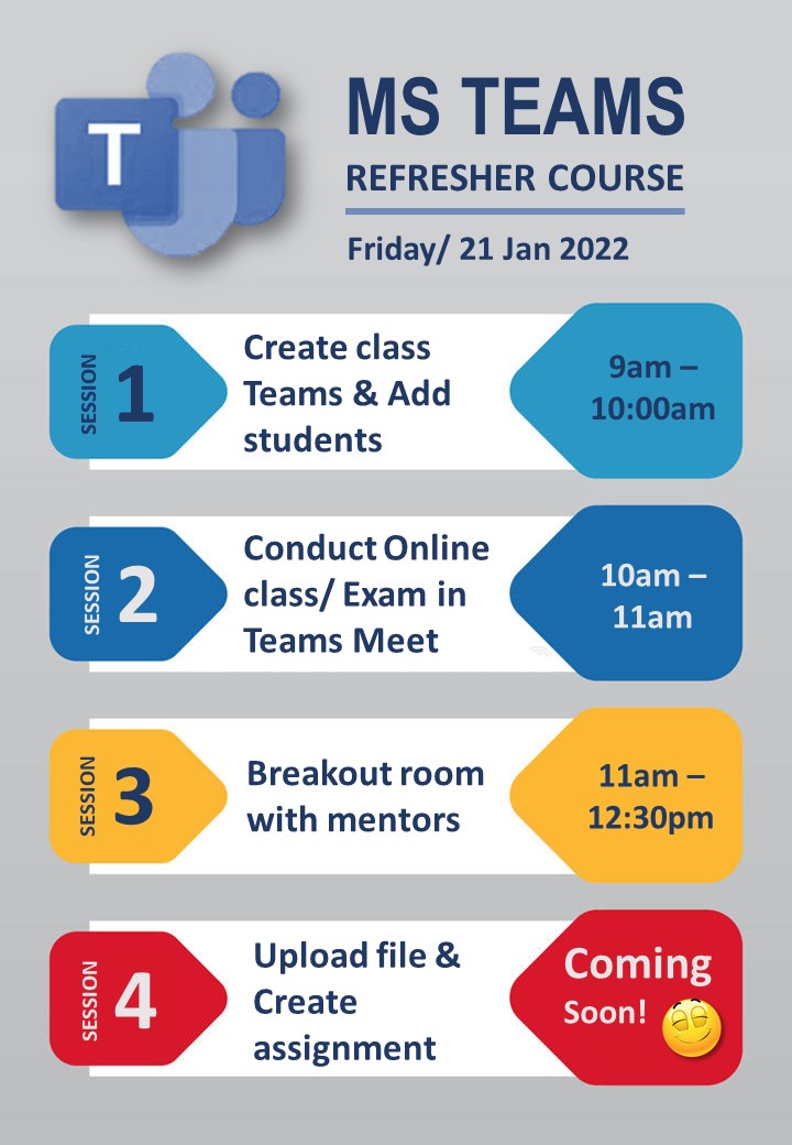MS TEAMS REFRESHER COURSE