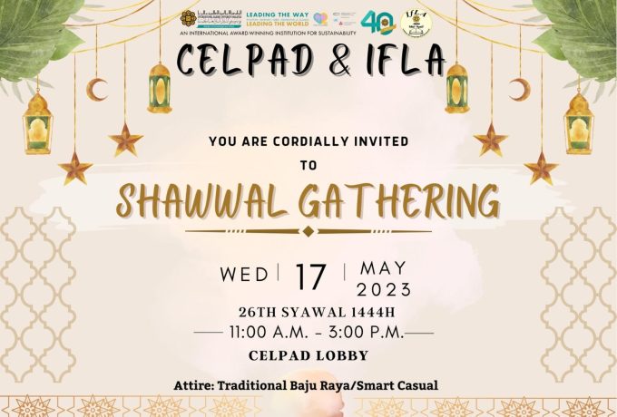 Celpad _ Ifla Shawal Gathering