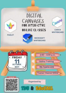 Digital canvases