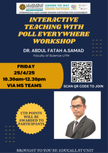 POLL EVERYWHERE WORKSHOP
