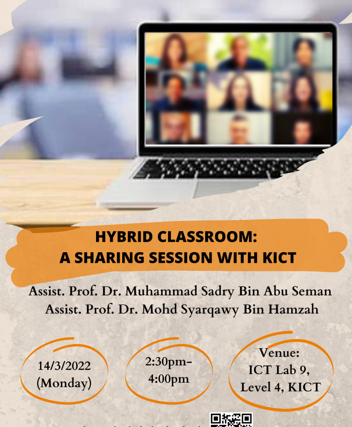 Hybrid Classroom: A Sharing Session with KICT