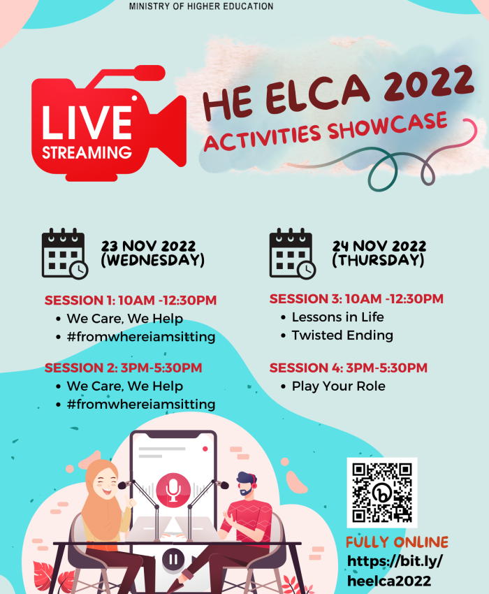 HE ELCA 2022 ACTIVITIES SHOWCASE