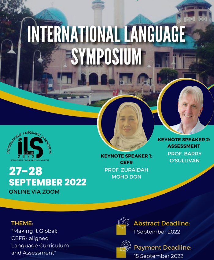 INTERNATIONAL LANGUAGE SYMPOSIUM  (ILS) 2022