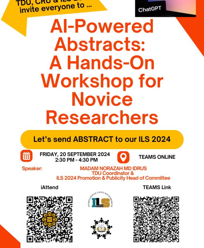 AI-Powered Abstracts: A Hands-On Workshop for Novice Researchers