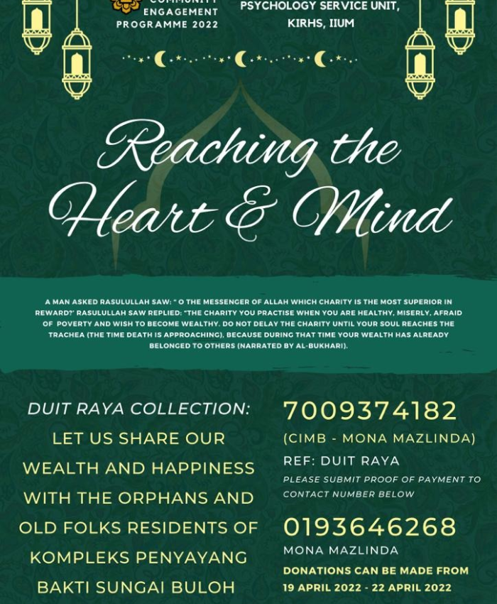 CELPAD COMMUNITY ENGAGEMENT – DUIT RAYA COLLECTION