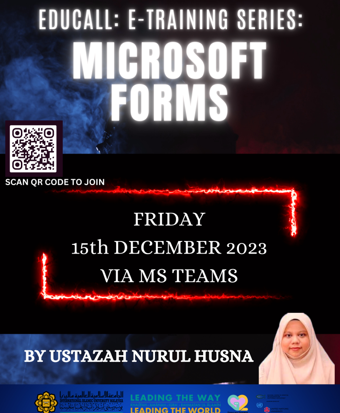 EDUCALL E-TRAINING SERIES: MICROSOFT FORMS