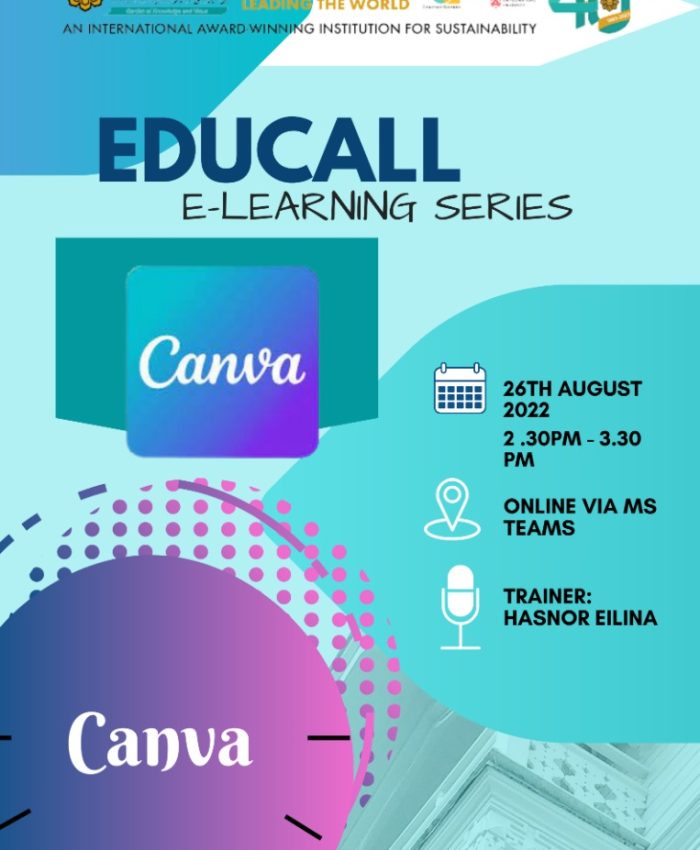 EDUCALL E-TRAINING SERIES: CANVA