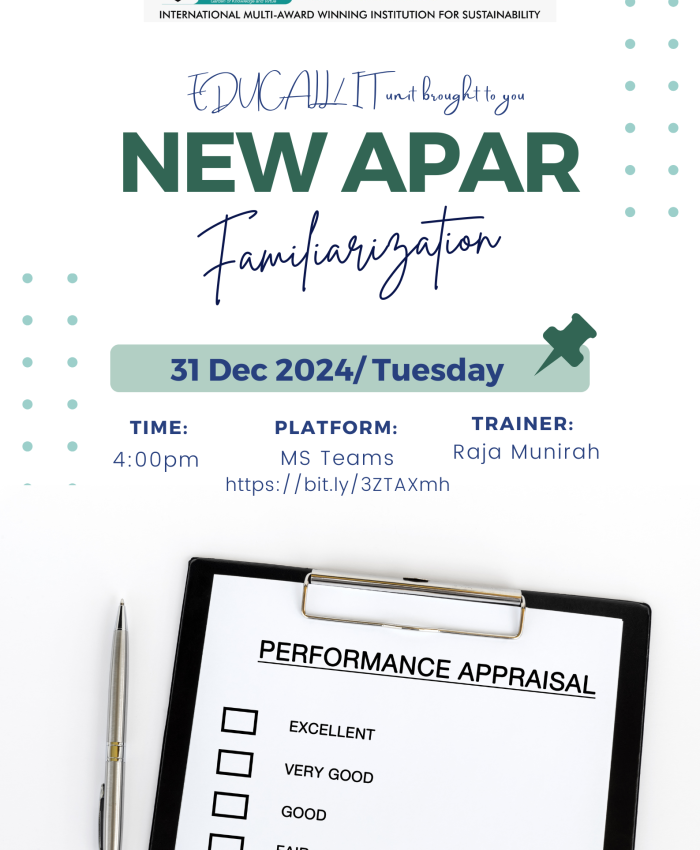 EDUCALL e-Training Series: New APAR Familiarization