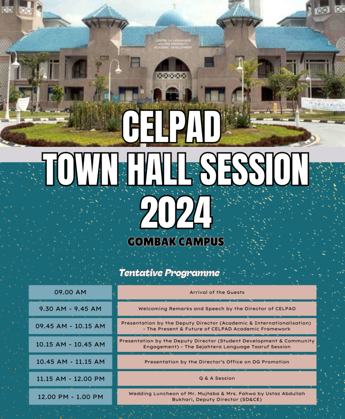 CELPAD TOWN HALL SESSION 2024
