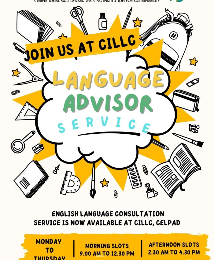 ENGLISH & ARABIC LANGUAGE CONSULTATIONS @ CILLC
