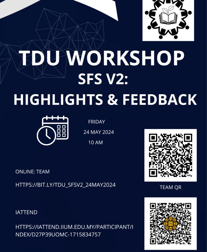 TDU WORKSHOP SFS V2: HIGHLIGHT & FEEDBACK