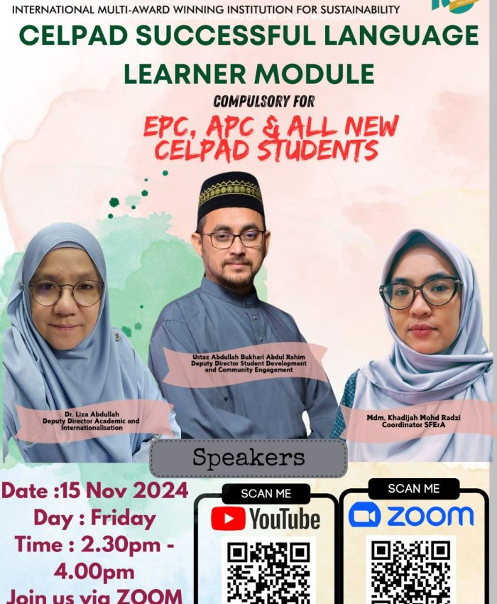 CELPAD Successful Language Learner Module