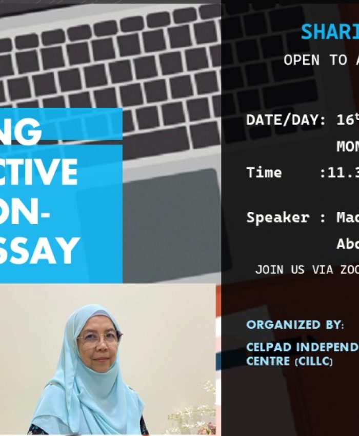 CILLC SFErA WORKSHOP: WRITING AN EFFECTIVE OPINION-BASED ESSAY