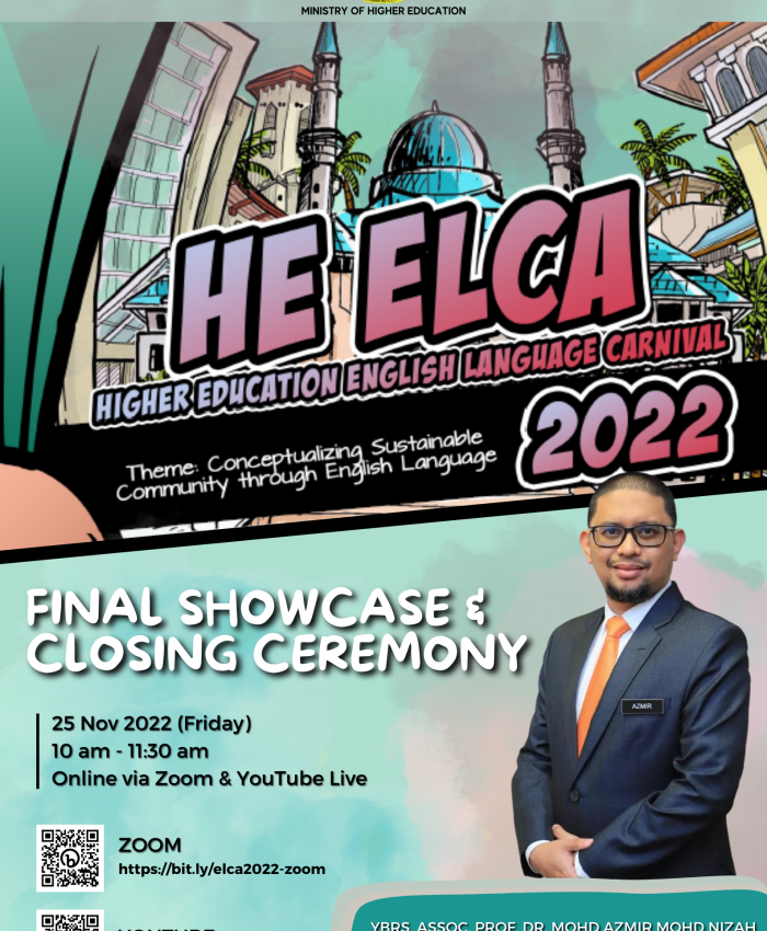 HE ELCA FINAL SHOWCASE & CLOSING CEREMONY