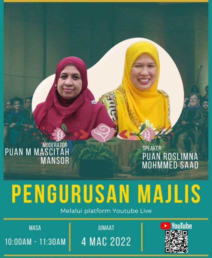 CELPAD Webinar Unit Series No. 15: Pengurusan Majlis