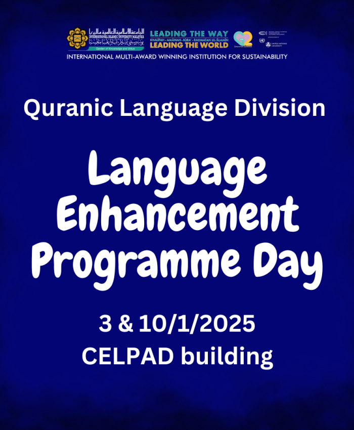 Quranic Language Division Language Enhancement Programme Day