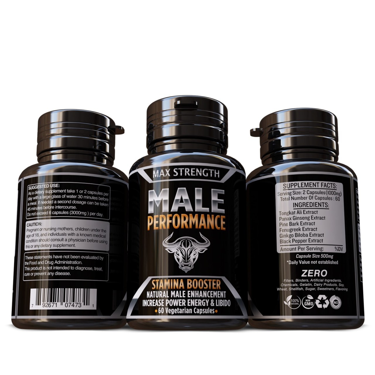 Alpha Strip Male Performance Enhancer 7X Maximizing Virility And 