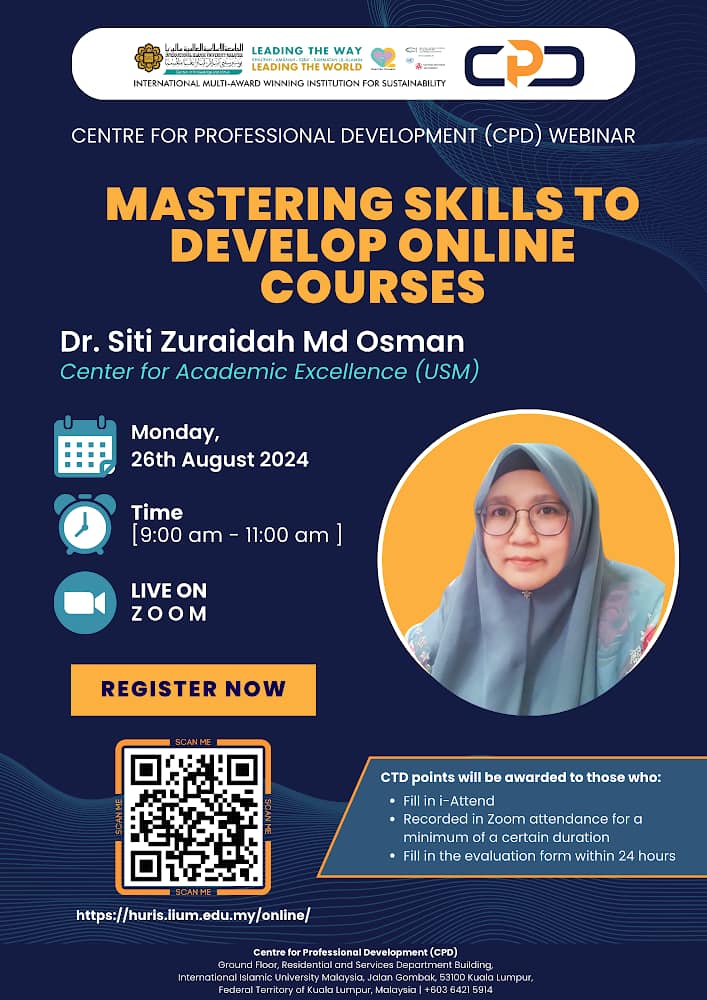 Mastering Skills to Develop Online Courses