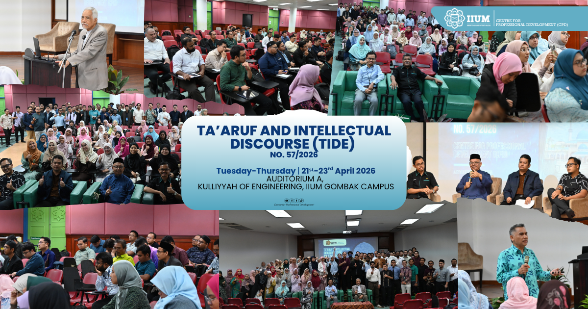 Ta’aruf and Intellectual Discourse (TIDE) No. 57_2026