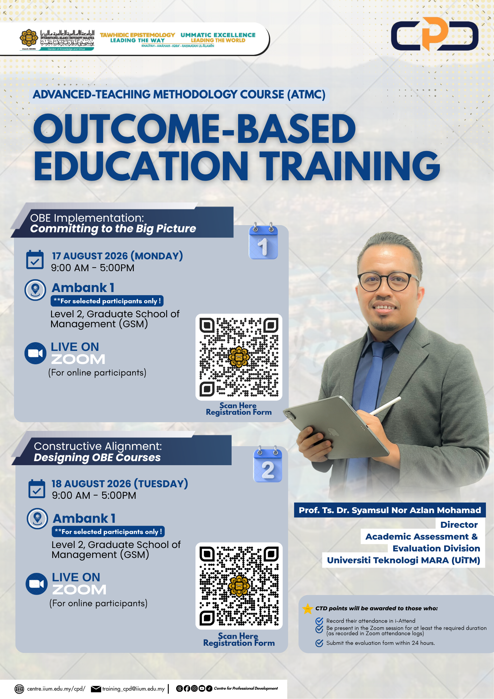 Outcome-Based Education (OBE) Training