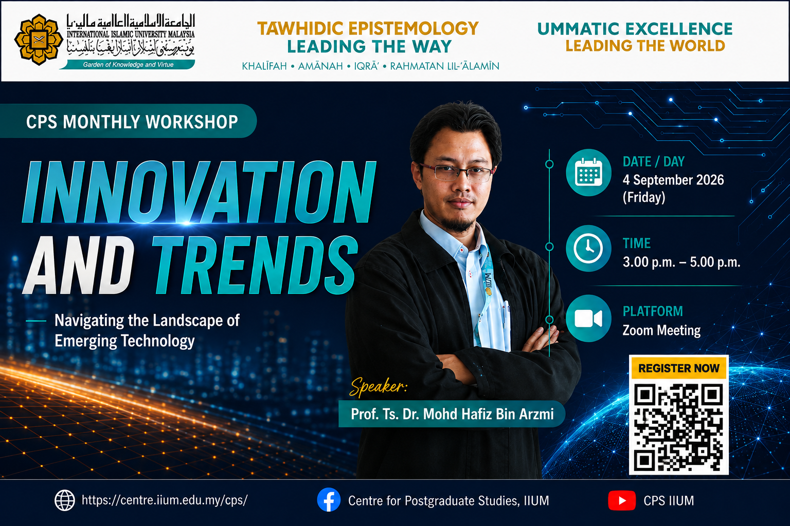 CPS MONTHLY WORKSHOP: INNOVATIONS AND TRENDS