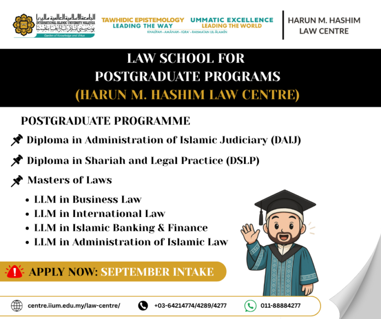 INTAKE – HARUN M. HASHIM LAW CENTRE
